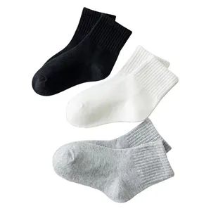 Children's Spring Autumn Boys Sports School Custom Socks 1-12 Years - Foshan Wise Import&Export Co., Ltd. - China