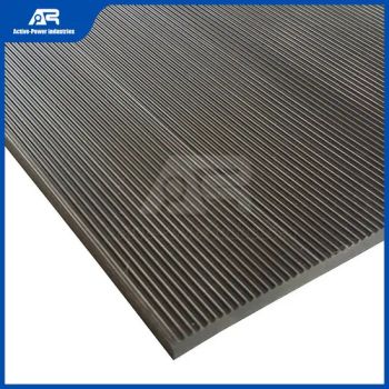 Active-Power Industries Rubber Mat Floor Factory China 3mm Anti-Slip Wide Ribbed Rubber Sheets Mats Flooring - QINGDAO ACTIVE-POWER INDUSTRIES COMPANY LIMITED - China