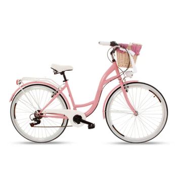 Cheap Fashion Urban Bicystar Bicycle Single Speed City Bike 7 Speed with Basket for Lady/Women/Adult - Tianjin Rsd Bicycle Co., Ltd. - China