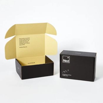 Custom Box Packaging Luxury Black Corrugated Shipping Boxes for Small Business - Zhangzhou Taki Industry and Trade Co., Ltd - China