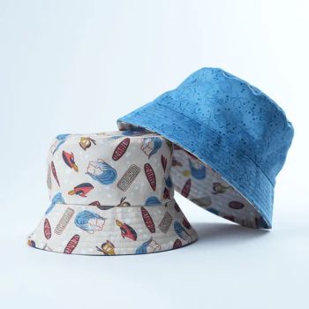 Custom Embroidered Logo Bucket Cap Unisex 3D Letter 100% Cotton Black Blue Brown Custom Color 15D 1Y - Baoding Yukaihe Clothing Import & Export Co., Ltd. - China