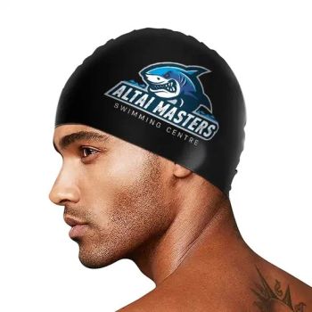 Eco-Friendly Waterproof National Flag Customized Silicone Swimming Caps Swimming Caps for Adult - JinJiang Nilong Group Co., Limited - China