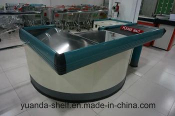 Checkout Counters Used in Supermarket Retail Checkout Counters Supermarket Cashier - Suzhou Yuanda Commercial Products Co., Ltd. - China