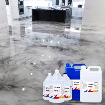 Water Based Epoxy Resin Floor Paint Flat Coating Indoor for Building Floor - Tianjin Kaida Science and Technology Co., Ltd. - China