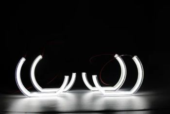 for BMW F30 F31 E60 E82 M3 E90 E92 Crystal LED Angel Eyes Halo Rings - LIGHTINGWAY CO., LIMITED - China
