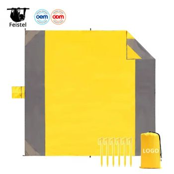 Sand Free Family Beach Mat Versatile Extra Large Nylon Beach Blanket - Anhui Feistel Outdoor Product Co., Ltd. - China