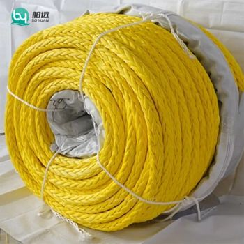 Hot Sale Double Braid 24mm-96mm Orange UHMWPE Rope for Other Marine Supplies - Qingdao Boyuan Rope Co., Ltd. - China