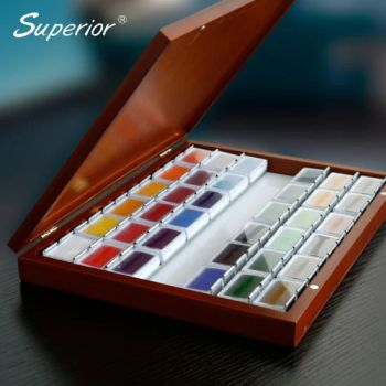 Superior MHT-122436 Art Paints 36 Colors Wood 1Y En71ASTM BSCI - Cixi Super Strong Stationery Manufacturing Co., Ltd. - China