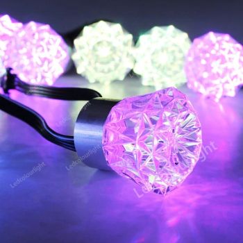 Diamond Lamp Clear Crystal Shell Light Staging Lighting Effect Light Flower Decorative Shatterproof Mini Globe Light Bulbs - Shenzhen Ledcolourlight Technology Co., Ltd. - China