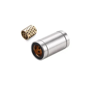 Self-Lubrication Brass Bushings Linear Motion Bushing Slide Bearing with Outer Steel Inner Copper - Suzhou Weipeng Precision Machinery Co., Ltd. - China