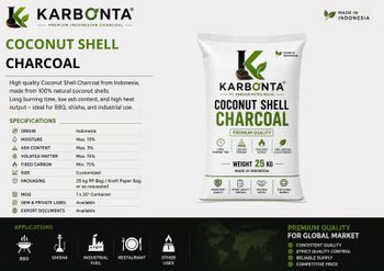 Premium Coconut Shell Activated Carbon (Iodine 1100, Mesh 6x12) — Direct Manufacturer from Indonesia - PT. ABRISAM PUTRA MULYA - Indonesia
