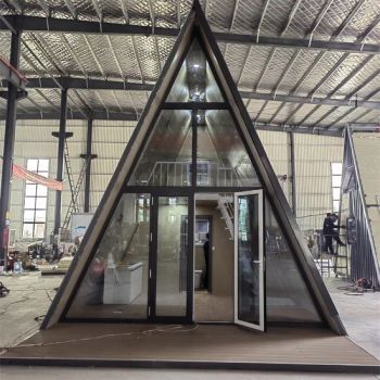 Detachable a Frame House Prefabricated Wooden Triangle Houses Low Cost Kit Homes with 4 Bedroom - Shandong Mars Cabin Technology Co., Ltd. - China