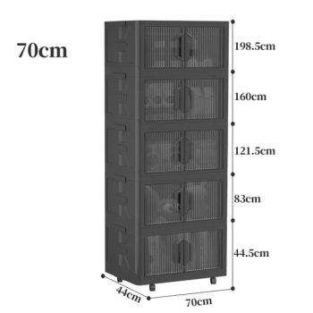 Storage Organizer Foldable Children's Toys Plastic Storage Box with Wheels - Zhejiang Yongkang Suyuan Industry & Trade Co., Ltd. - China