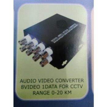 CCTV Audio Video Converter Range 0 - 20 Km Power Source Electric Feature 8 Video, 1 Data Frequency Range 50-60 Hz Usage Multimedia, Home - National Cable Co. - India