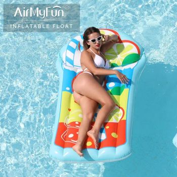 Hot Selling PVC Giant Inflatable Lemom Tea Swimming Pool Float - New Success High-tech Ltd. - China