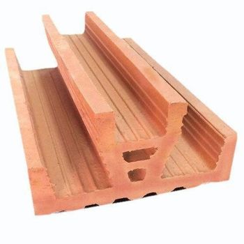 Channel Clay Brick Color Brown Material Clay Density 3.5 N/m2 Features Heat Resistance Usage/Application Side - Baliapatam Tiles And Business Ventures Limited(formerly The Baliapatam Tile Works Ltd) - India