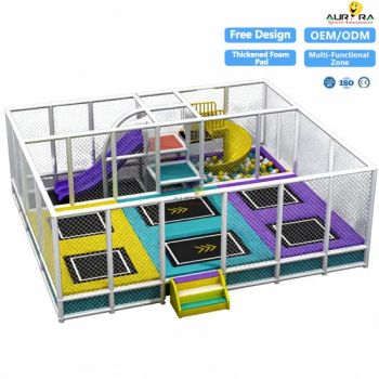Indoor Large Trampoline Park Adult Commercial Rental Set - Guangzhou Aurora Sports Products Co., Ltd. - China