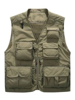 Winter Fleece Fishing Hiking Utility Vest - Shenyang Sunnytex Apparel Co., Ltd. - China
