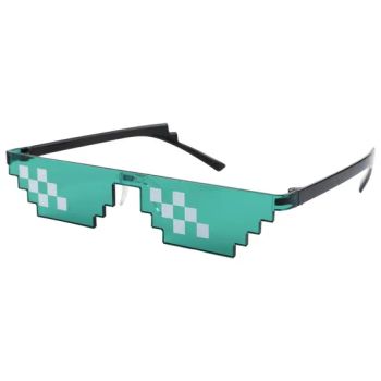Unique Funny Mosaic Sunglasses for Stylish Party Looks Origin China Trademark OEM Model NO. MJ10 Frame Color Black HS Code - Shenzhen Kudiyou Electronic Technology Co., Ltd. - China