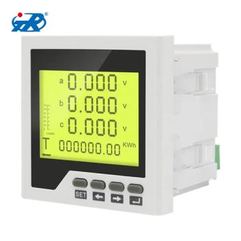 RS 485 LCD Three Phase Energy Meters Three Phase Digital Multimeter AC Meter DC Voltage Power Meter - Hubei Tianrui Electronic Co., Ltd. - China