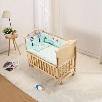 Simple Design Style Baby Bed Cradle Swing /Hospital Baby Bassinet/Baby Cribs Germany - Hefei Craft Child Product Co., Ltd. - China