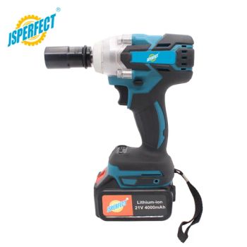 Jsperfect Impact Wrench Half Inch Cordless Impact Electric Wrench Power Drills High Torque - Nantong Perfect Trade Company Limited - China