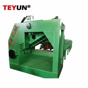 Q90-450 Hydraulic Scrap Shears Auto 450ton 30kw 1300mm Blade 10ton Body - Nanjing Teyun Machinery Manufacture Co., Ltd - China