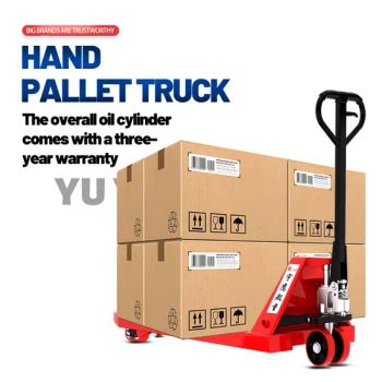 3 Ton Manual Hydraulic Pallet Jack Custom Fork Length Warehouse Hand Truck - Hebei Yuying Hoisting Machinery Manufacturing Co., Ltd - China