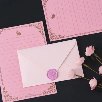 Promotion Vintage 3 Envelopes 10 Letter Paper Office Stationery Set - GOOD SELLER CO., LTD. - China