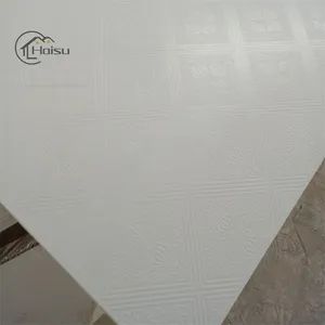 PVC Film Gypsum Boards Panels Ceilings for Ceiling Tiles T-Bar Accessories - Shandong Haisu Building Materials Co., Ltd. - China