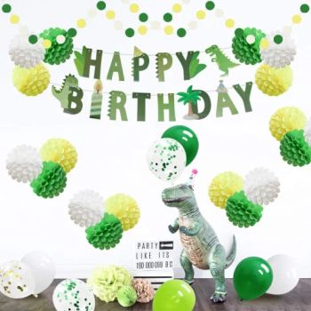 Dinosaur Balloons Orange Light Blue Fruit Green Latex Balloons for Dino Jungle Jurassic Birthday Party Decorations Supplies - Fuzhou Huikaihua Arts & Crafts Co., Ltd. - China
