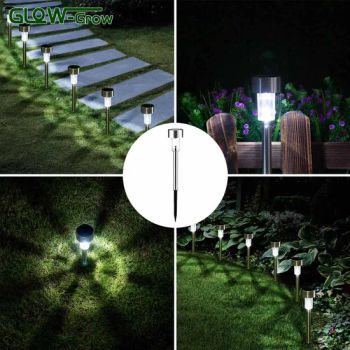 Solar Pathway Waterproof Garden LED Light for Patio Yard Lawn Driveway - Glow-Grow Lighting Co., Ltd. - China