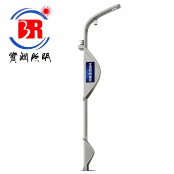 Solar Powered Outdoor Light Pole Waterproof and Eco Friendly Design - Baorun Lighting Group Co., Ltd - China