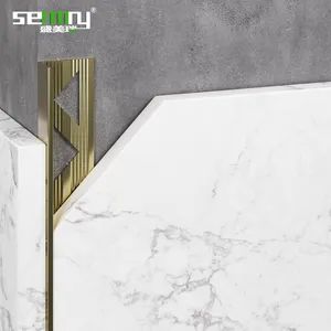 Aluminum Profiles Modern L-Shaped Aluminium Angle Tile Trim for Apartment Metal Tile Transition - Foshan Shensheng Building Material Technology Co., Ltd. - China