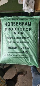 Horse Gram Packaging As required Max. Moisture (%) 1-3% Grade Direct from formers Drying Process Sun natural Product Form Pulse Or Fodder Crop - AORFM - India