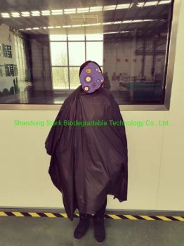Biodegradable Barber Cape, Biodegradable Hairdressing Cape, Disposable Hairdressing Gowns - Shandong Stark Biodegradable Technology Co., Ltd. - China