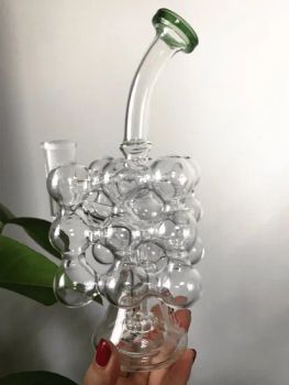 Hbking Top Supplier Hitman Glass Smoking Pipes DAB Rig Water Pipes Receycler Pipes - Shenzhen Enjoylife Technology Co., Ltd. - China