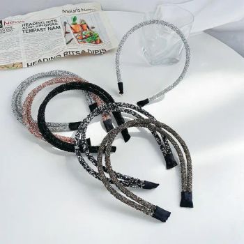 Sparkling Crystal Hairbands with Rhinestones for Women Wholesale Luxury Hair Accessories - Quzhou Happy Toys Co., Ltd - China