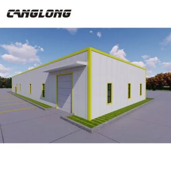 Large Outdoor Backyard Metal Storage Garden Sheds for Sale HS Code 730890000 Trademark CANGLONG Member Steel Column Origin Henan, - Henan Canglong Steel Structure Engineering Co., Ltd. - China