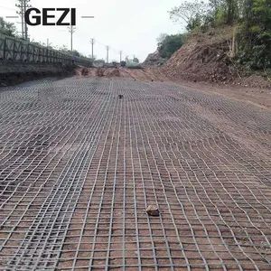High Quality HDPE Reinforced Uniaxial Geogrid for Retaining Wall Premium Geogrids Product - Shijiazhuang Gezi Screen Manufacturing Co., Ltd. - China