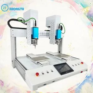 Desktop 6-Axis Screw Pick & Place Type Feeding Independent Dual Head Dual Rail Robotic Fastening Machine Robot - Shenzhen Zhongtu Automation Technology Co., Ltd. - China