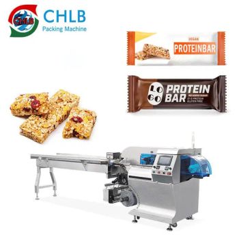 Automatic Coding Horizontal Biscuit Bread Chocolate Buns Candy Energy Bars Pillow Wrapping Flow Packing Machine - Foshan Chuanglibao Packaging Machinery Co., Ltd. - China