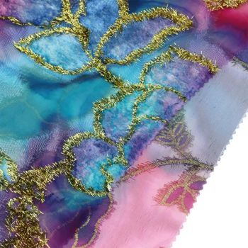20%Gold Thread 30%Nylon 50%Viscose Hot Sale Soft and Comfortable Softness Garment Fabric for All Seasons - Suzhou Huiyu Textile Co., Ltd - China