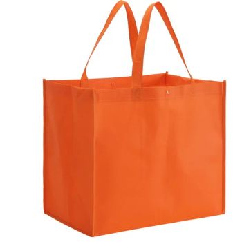 Large Foldable Reusable Nonwoven Grocery Tote Bags Shopping Bags - Dongguan Runhong Sports Products Co., Ltd. - China