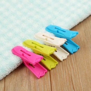 Wholesale Household Small Size Colorful Plastic Laundry Air-Drying Clothes Hanger Clamp Pins Clips Pegs - Taizhou Wangting Plastic Spring Co., Ltd - China