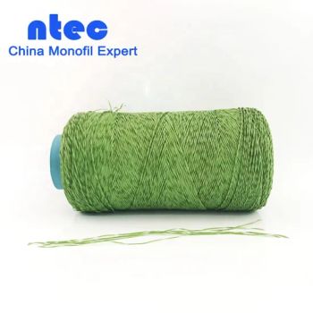 PE/PP 8000dtex Fibrillated Synthetic/Artificial Grass Yarn for Outdoor Soccer Field - Nantong Ntec Monofilament Technology Co., Ltd. - China