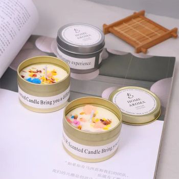 Dry-Flower Scented Candles Wedding Gifts Aromatherapy Candles for Bedroom Decorations - Market Union Co. Ltd. - China