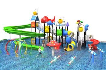 Water Play Equipment Outdoor Playground Equipment Kids Water Slide for Sale - Wenzhou Beimei Amusement Equipment Co., Ltd. - China