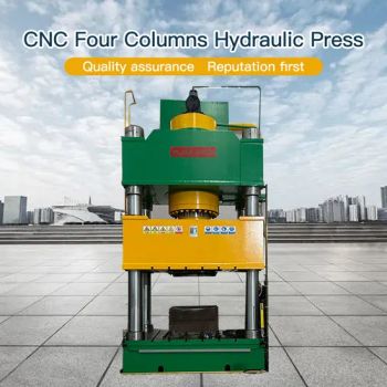 CNC Four Columns Steel Sheet Deep Drawing Hydraulic Press Condition New Control Method CNC Motor Power 5.5 Kw Model NO. Y32-315T - Pully Intelligent Equipment Co., Ltd. - China