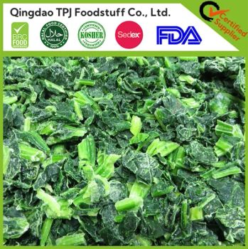 High-Quality IQF Frozen Spinach Factory Direct Wholesale Price Frozen Vegetable & Fruit Specialist - Qingdao TPJ Foodstuff Co., Ltd. - China